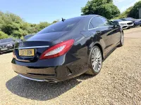 Used Mercedes CLS220 AMG line 177 HP (130 kW) 2017 Black Coupe