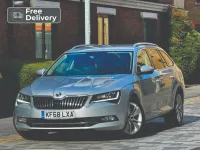 Used Skoda Superb SE L Executive 150 HP (110 kW) 2019 Silver Estate