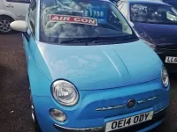 Usado Fiat 500 69 CV (50 kW) 2014 Azul Utilitario