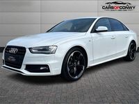 Used Audi A4 Black Edition 245 HP (180 kW) 2013 White Sedan