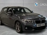 Usado BMW 118 M Sport 148 HP (108 kW) 2018 Cinzento Citadino