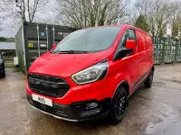 Used Ford Transit Custom S 2021 Red Van