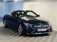 Used Mercedes C300 AMG Line Premium 245 HP (180 kW) 2018 Blue Cabriolet