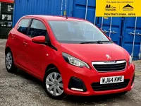 Begagnad Peugeot 108 Active 68 HK (50 kW) 2015 Röd Halvkombi