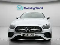 Used Mercedes E220 AMG line 194 HP (142 kW) 2021 Silver Coupe