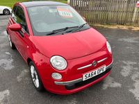 Usado Fiat 500 Lounge 69 HP (50 kW) 2014 Vermelho Citadino