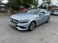 Used Mercedes C220 Premium 170 HP (125 kW) 2017 Silver Sedan