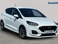 Used Ford Fiesta ST-Line 101 HP (74 kW) 2022 White Hatchback