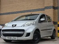 Used Peugeot 107 68 HP (50 kW) 2010 Silver Hatchback