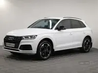 Used Audi Q5 Black Edition 190 HP (139 kW) 2020 White SUV