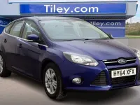 Used Ford Focus Titanium 125 HP (91 kW) 2014 Blue Hatchback