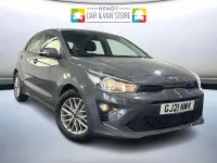 Used Kia Rio 84 HP (61 kW) 2021 Grey Hatchback
