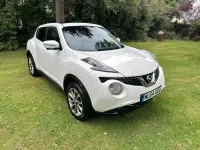 Used Nissan Juke Tekna 110 HP (80 kW) 2014 White SUV