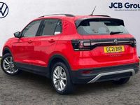 Used VW T-Cross SE 110 HP (80 kW) 2021 Red SUV