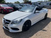 Used Mercedes E250 AMG 204 HP (150 kW) 2014 White Cabriolet