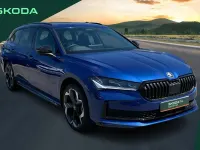 New Skoda Superb SportLine 150 HP (110 kW) 2026 Blue Estate