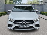 Used Mercedes A200 AMG line 163 HP (119 kW) 2018 White Hatchback