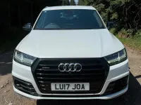 Used Audi Q7 Black Edition 261 HP (191 kW) 2017 White SUV