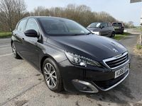 Used Peugeot 308 Allure 120 HP (88 kW) 2016 Black Hatchback