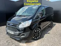 Used Ford Transit Custom Limited 170 HP (125 kW) 2018 Black Van