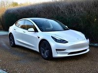 Used Tesla Model 3 Long Range AWD 366 kW (498 HP) 2021 White Sedan
