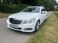 Used Mercedes E300 2013 White Estate