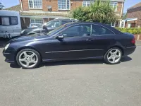 Used Mercedes CLK220 2008 Black Coupe
