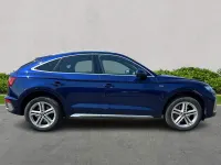 Used Audi Q5 Sportback S-Line 204 HP (150 kW) 2022 Blue SUV