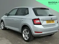 Used Skoda Fabia SE L 75 HP (55 kW) 2019 Silver Hatchback