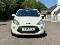 Used Ford Ka Zetec 69 HP (50 kW) 2015 White Hatchback
