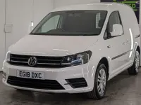 Used VW Caddy Trendline 125 HP (91 kW) 2018 White MPV