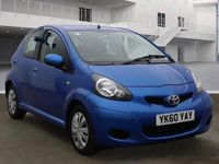 Used Toyota Aygo 67 HP (49 kW) 2010 Blue Hatchback