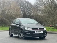 Used VW Polo GTI 192 HP (141 kW) 2016 Black Hatchback
