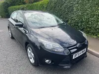 Used Ford Focus Zetec 2014 Black Hatchback