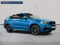 Used BMW X6 M Sport 313 HP (230 kW) 2018 Blue SUV