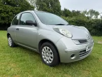 Used Nissan Micra Visia 79 HP (58 kW) 2008 Silver Hatchback