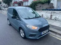 Used Ford Transit Limited 100 HP (73 kW) 2019 Blue Van