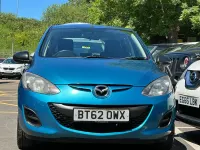 Used Mazda 2 84 HP (61 kW) 2013 Blue Hatchback