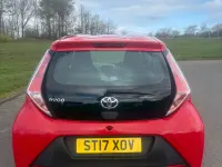 Used Toyota Aygo X-play 69 HP (50 kW) 2017 Red Hatchback