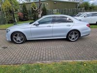 Used Mercedes E220 AMG line 2017 Silver Sedan