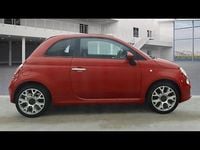 Used Fiat 500 S 69 HP (50 kW) 2014 Red Cabriolet