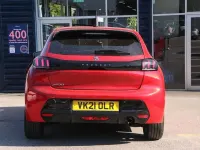 Used Peugeot 208 Allure 101 HP (74 kW) 2021 Red Hatchback