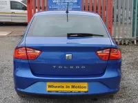 Used Seat Toledo XCELLENCE 110 HP (80 kW) 2017 Blue Hatchback