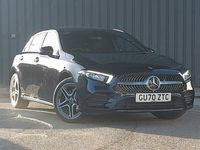 Used Mercedes A250 AMG line 218 HP (160 kW) 2020 Black Hatchback