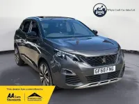 Used Peugeot 3008 GT-line 2018 Grey SUV