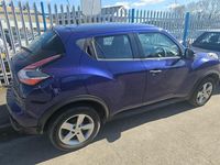 Used Nissan Juke Visia 110 HP (80 kW) 2016 Blue SUV