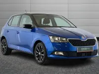 Used Skoda Fabia Colour Edition 94 HP (69 kW) 2020 Race blue Hatchback