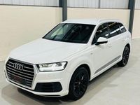 Used Audi Q7 S-Line 218 HP (160 kW) 2016 White SUV