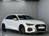 Used Audi A3 S-Line 110 HP (80 kW) 2020 White Sedan