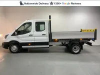 New Ford Transit S 130 HP (95 kW) 2025 White Cabriolet